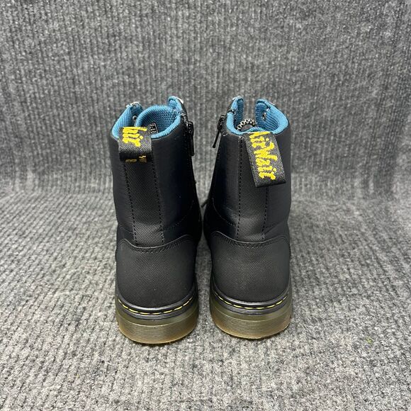 Dr. Martens Combs Cap Tech Side Zip Boots Black Women’s Size 7 - Picture 4 of 8